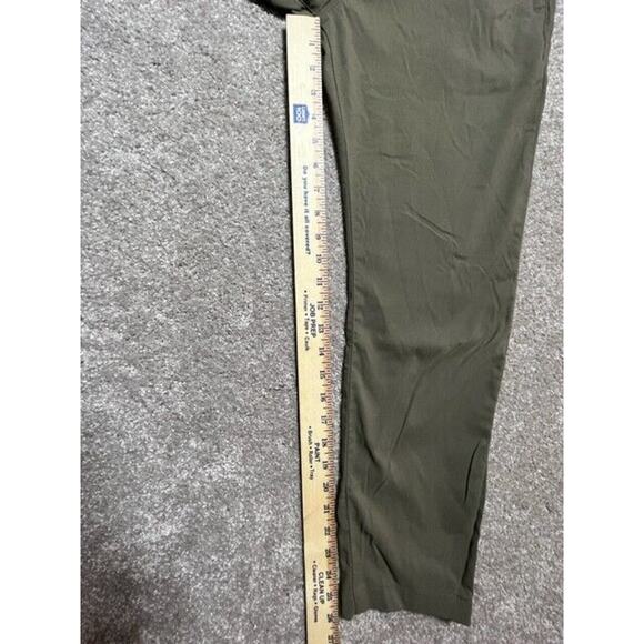 Prana Pants Mens 32x30 Chino Slim Straight Fit Mid Rise Green - Picture 5 of 6